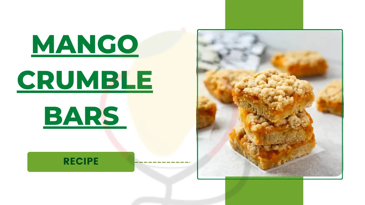 Image showing Mango Crumble Bars