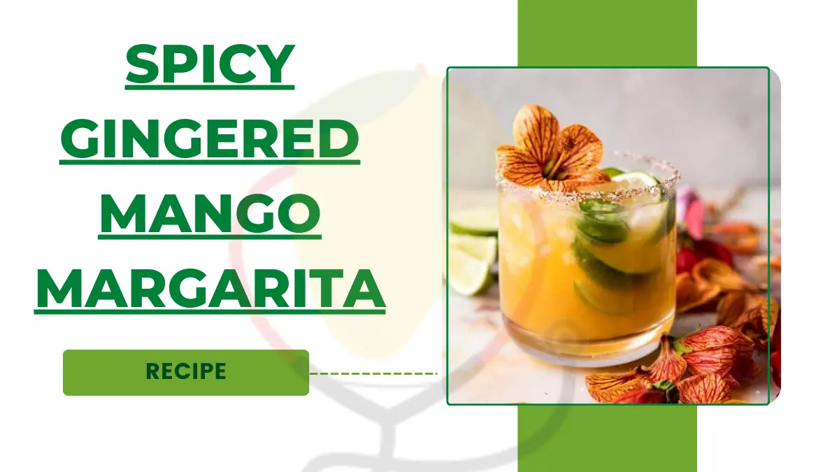 Image showing Spicy Gingered Mango Margarita Recipe