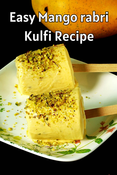 Image showing Easy Mango rabri Kulfi Recipe