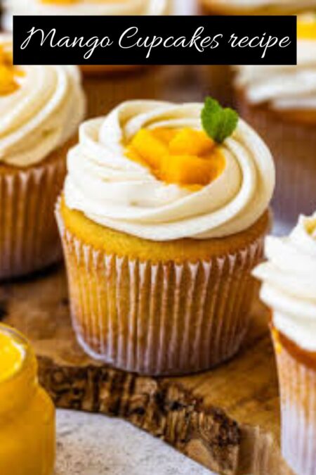 Image showing Mango Cupcakes recipe