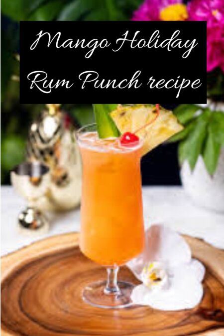 Image showing Mango Holiday Rum Punch recipe
