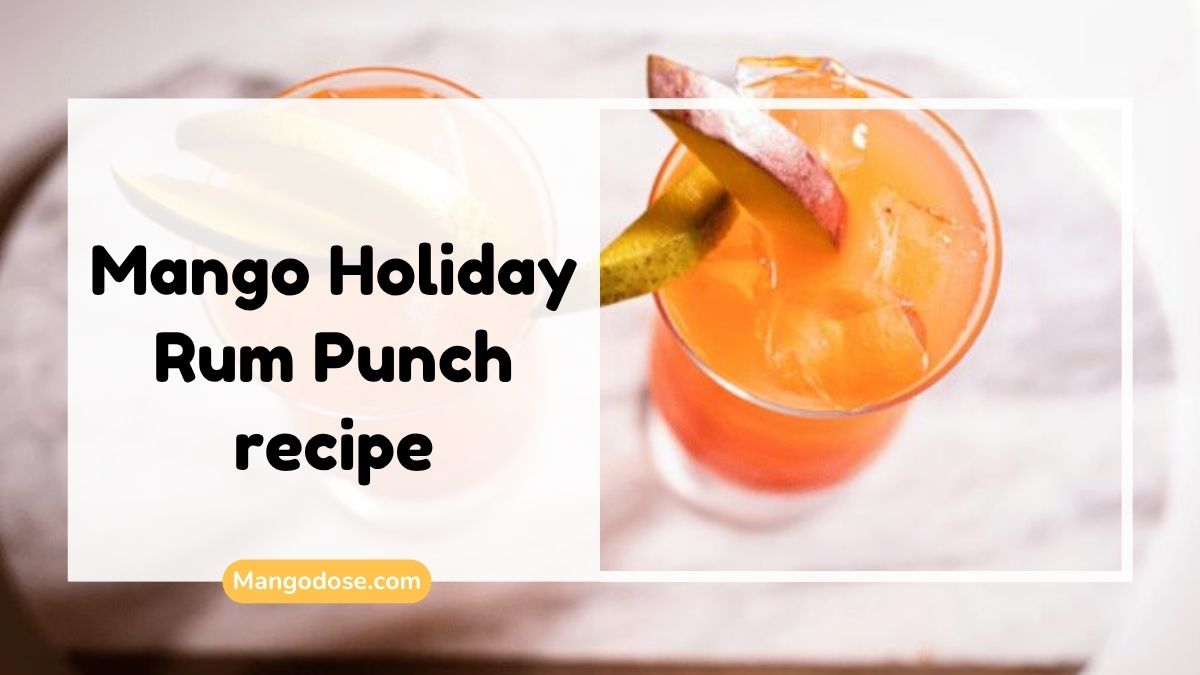 Image showing Mango Holiday Rum Punch recipe