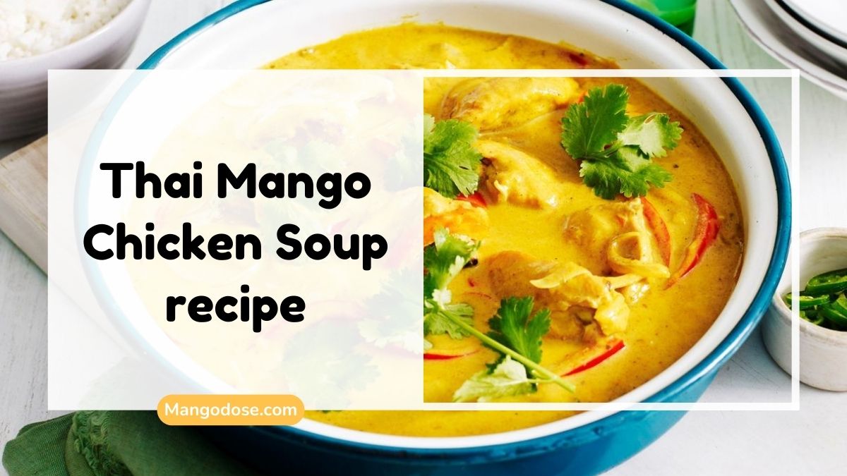 image showing Thai Mango Chicken Soup recipe