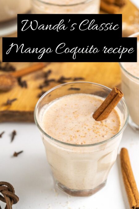Image showing Wanda’s Classic Mango Coquito recipe