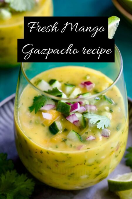 Image showing Fresh Mango Gazpacho recipe