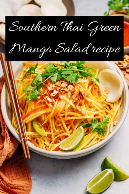image showing Southern Thai Green Mango Salad recipe
