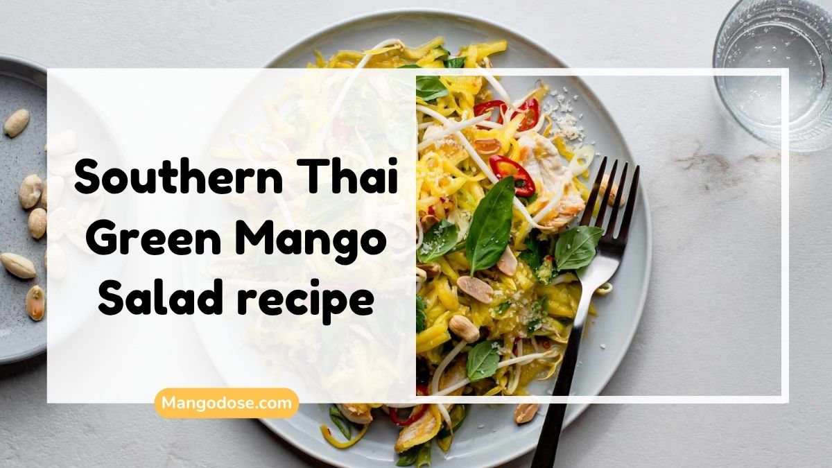 Image showing Southern Thai Green Mango Salad recipe