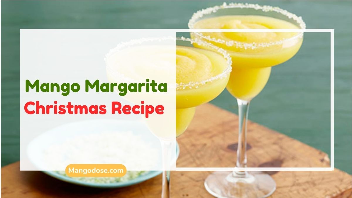 Image showing Mango Margarita Christmas Recipe