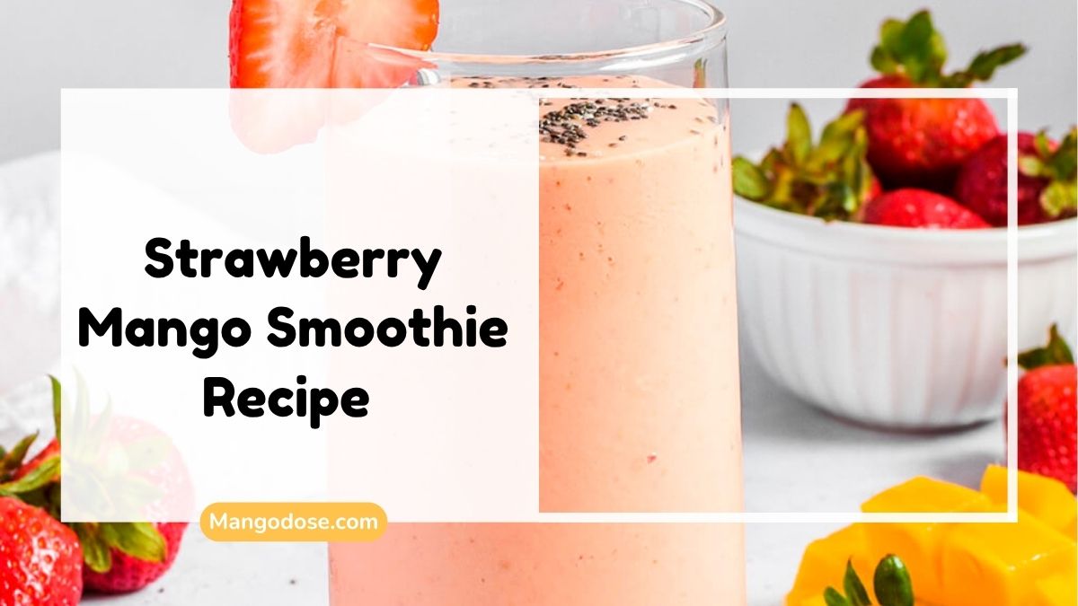 Image showing Strawberry Mango Smoothie Recipe