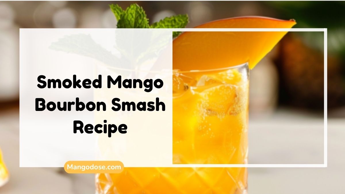 Image showing Smoked Mango Bourbon Smash Recipe
