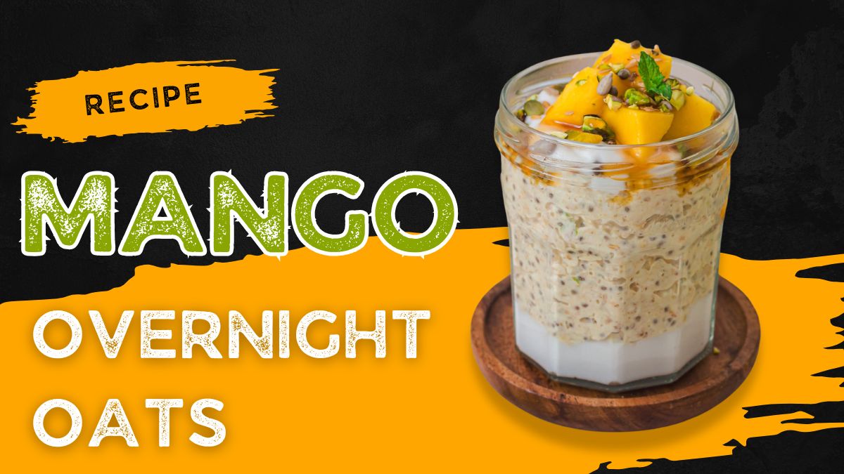Mango Overnight Oats Recipe