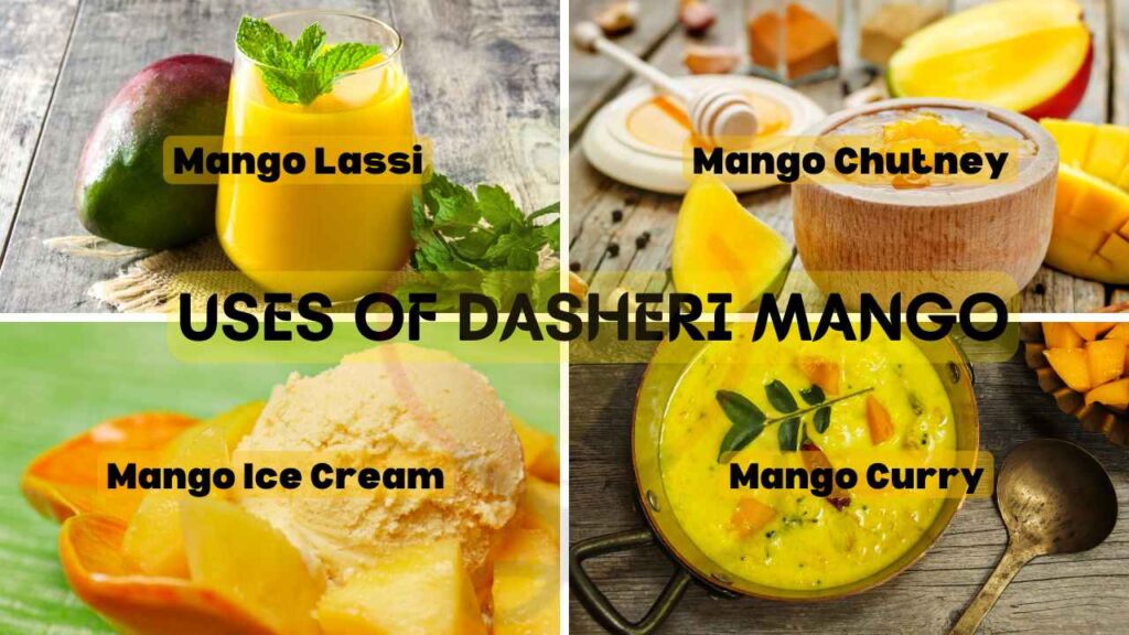 Image showing uses of dasheri mango