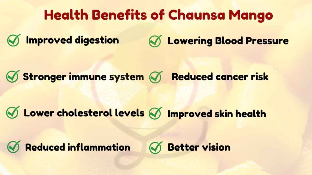 Image showing Health benefits of Chaunsa mango 