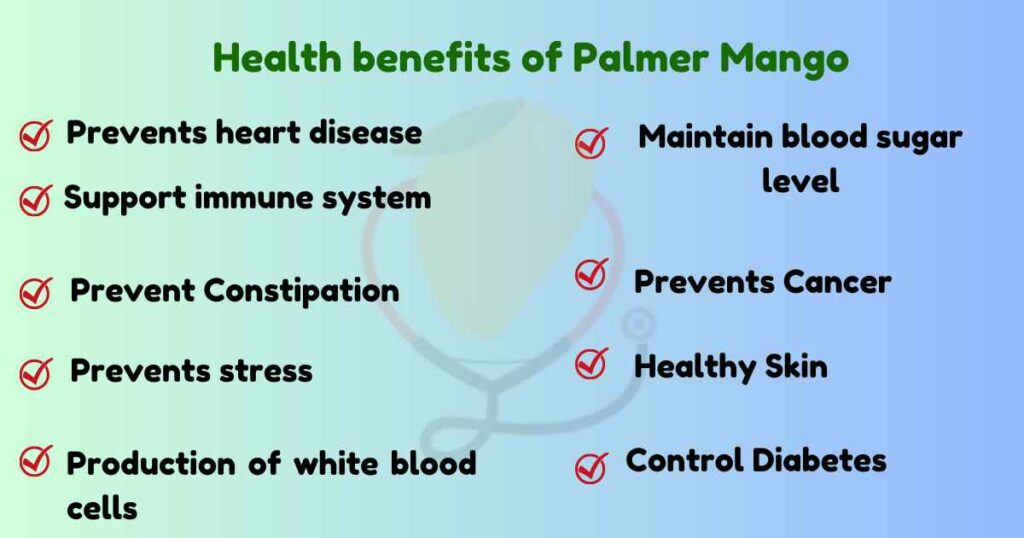 Image showing Health benefits of Palmer Mango