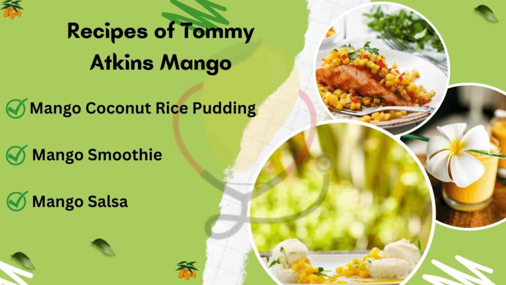 Image showing Popular Recipes of Tommy Atkins Mango