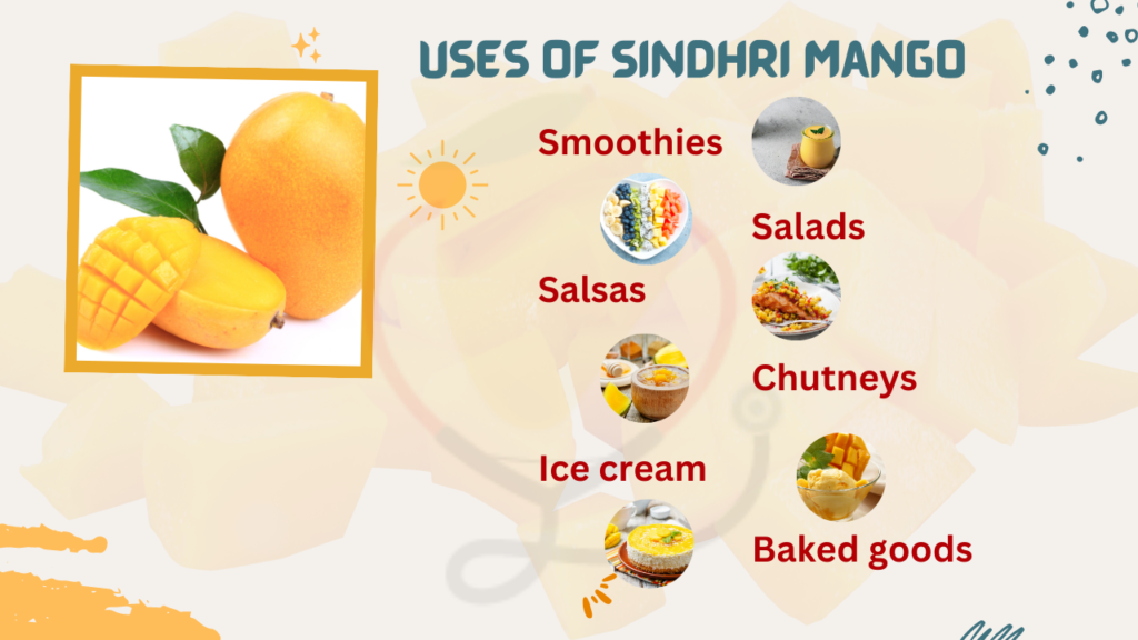 Image showing uses of sindhri mango