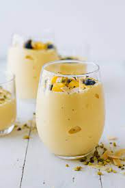 Image showing Mango banana smoothie