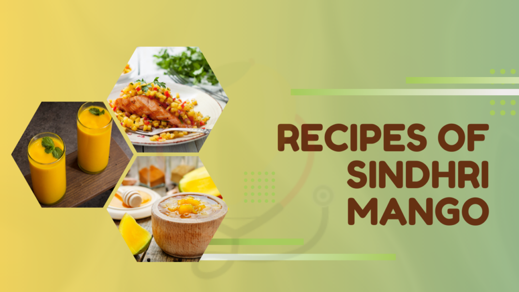Image showing recipes of Sindhri mango
