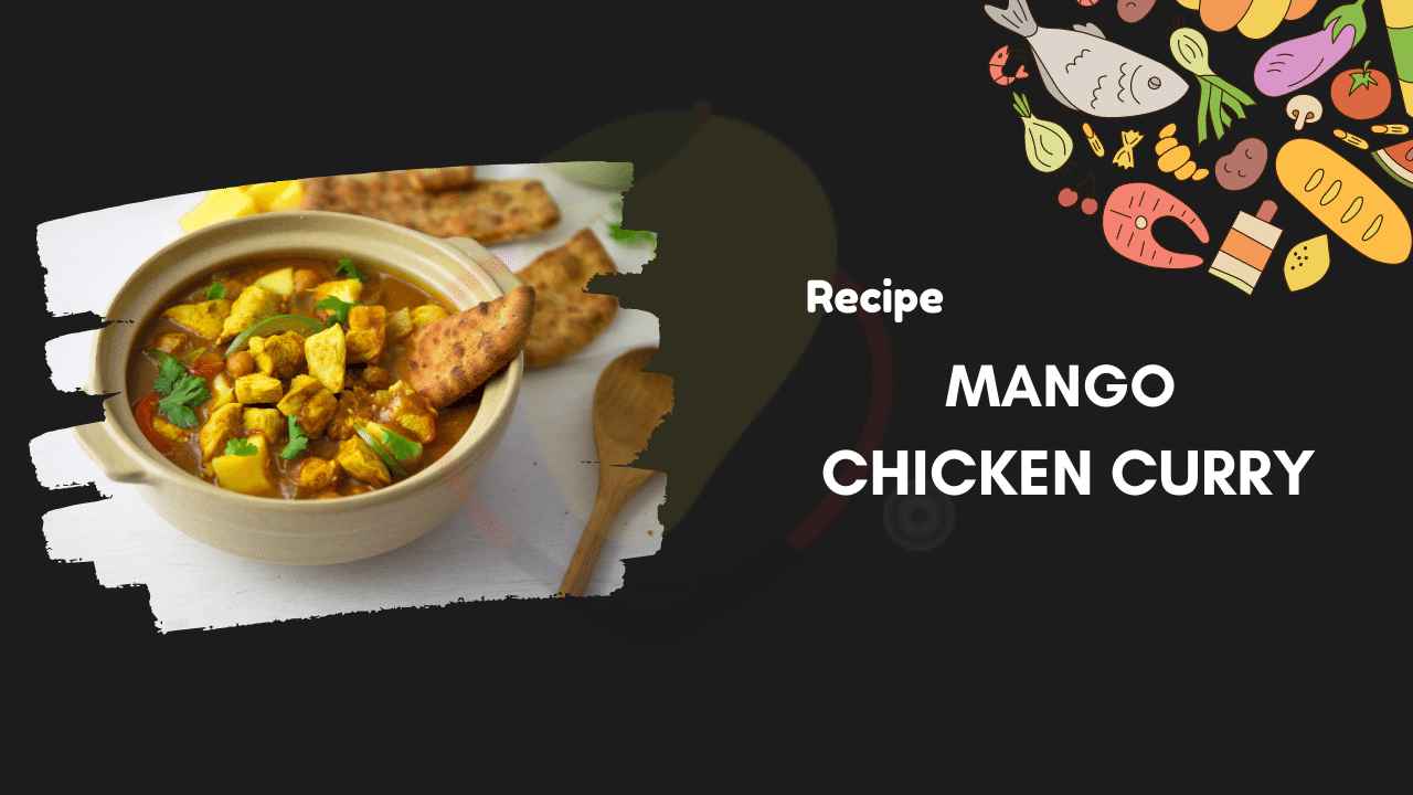 Image showing Mango curry recipe