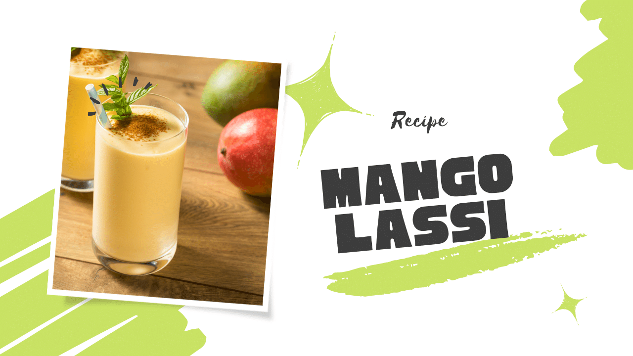 Image showing Recipe of mango lassi