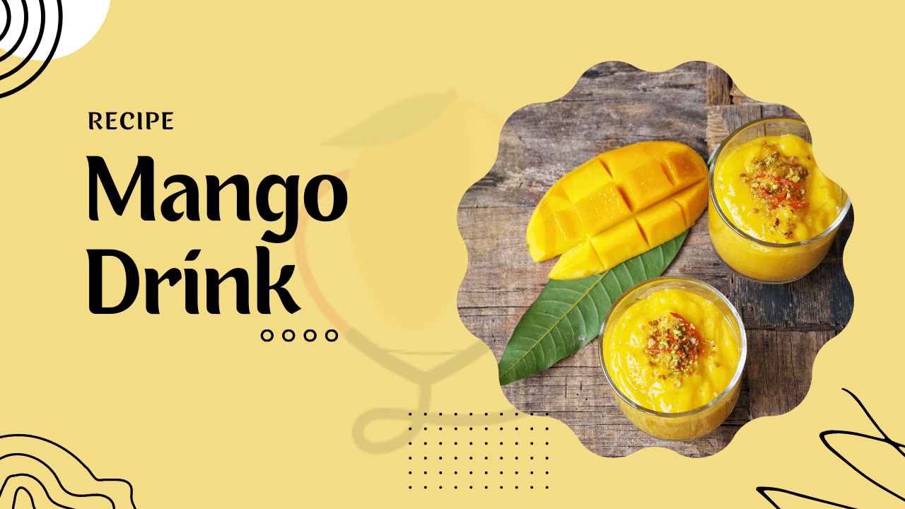 Image showing Mango Drink Recipe