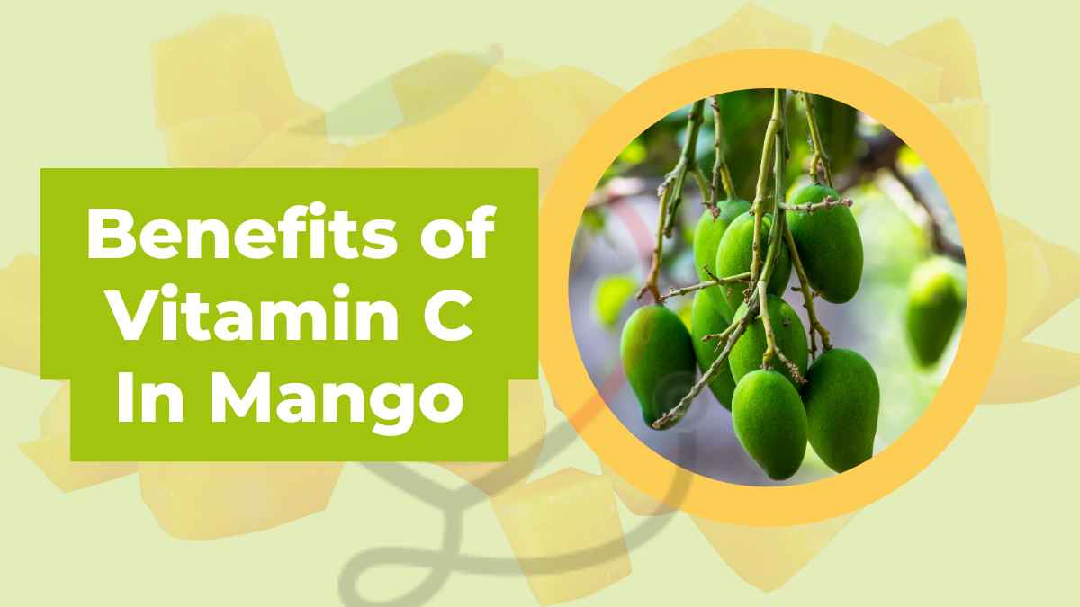 Image showing Health benefits of Vitamin C in mango
