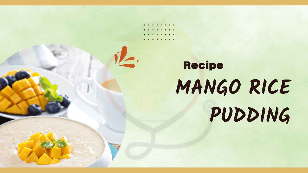 Image showing Mango rice pudding Recipe