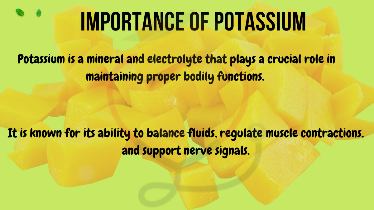 Image showing the Importance of Potassium