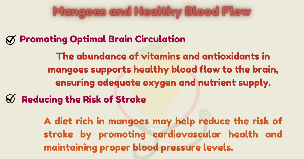 Image showing the Mangoes and Healthy Blood Flow in Brain