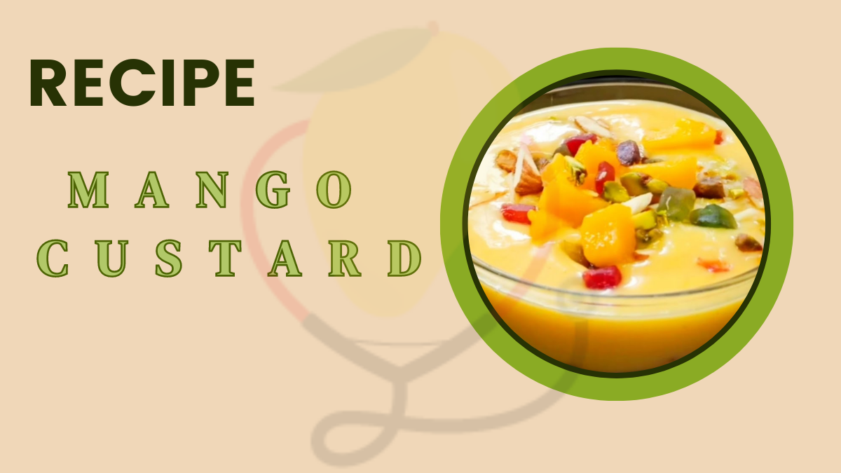 Image showing the Mango custard Recipe
