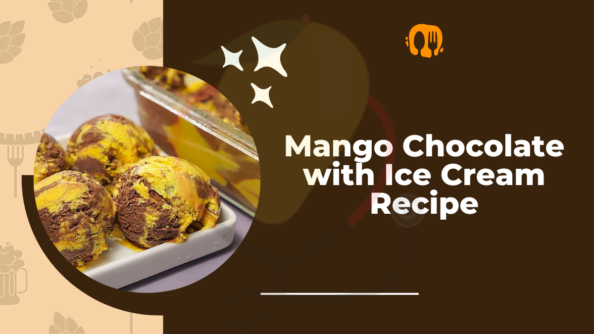 Image showing the Mango Chocolate with Ice Cream Recipe