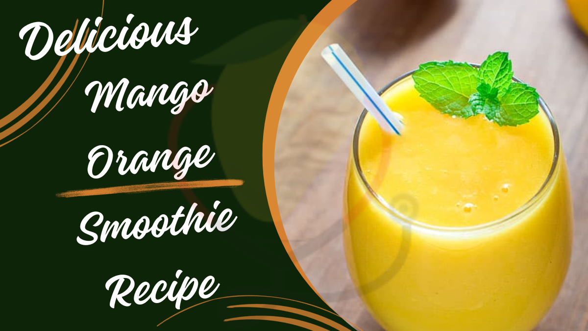 Image showing the Mango Orange Smoothie recipe