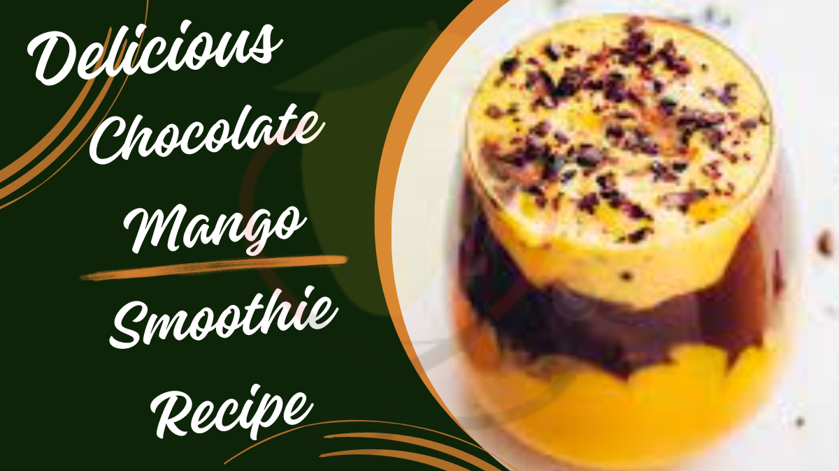 Image showing the Chocolate Mango Smoothie recipe