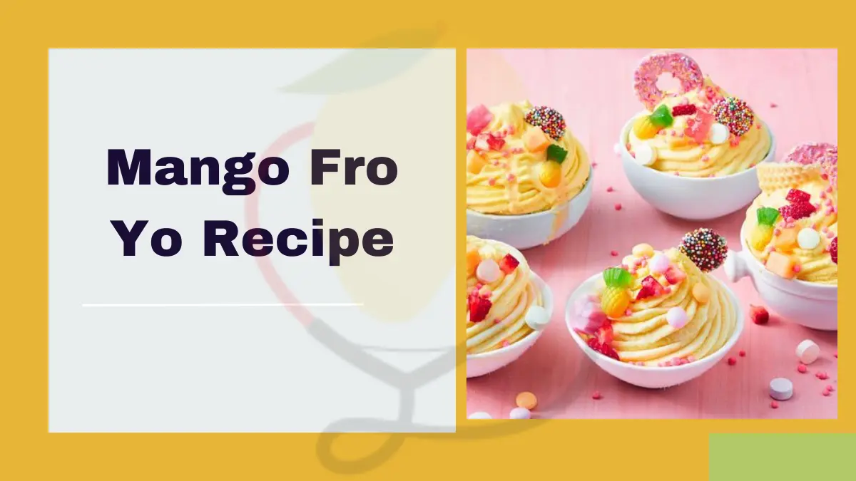 Image showing the Mango Fro Yo recipe