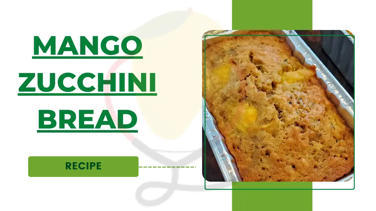 Image showing the mango zucchini bread