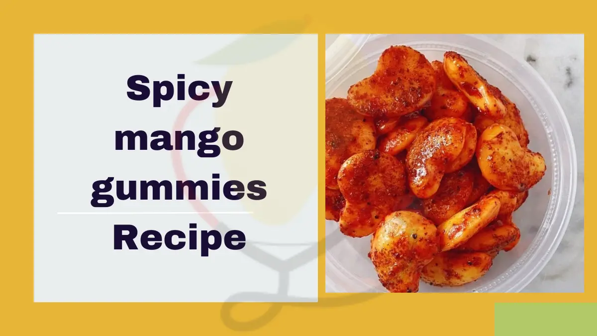 Image showing the spicy mango gummies recipe