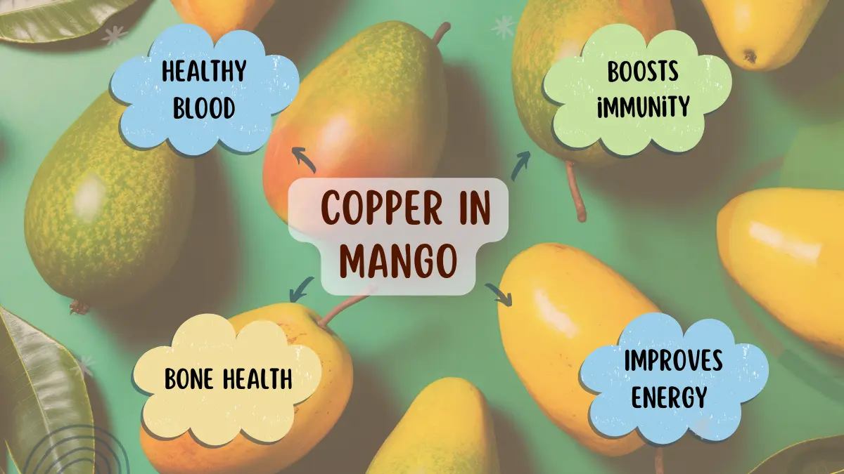 Image showing the Benefits of Copper in Mango