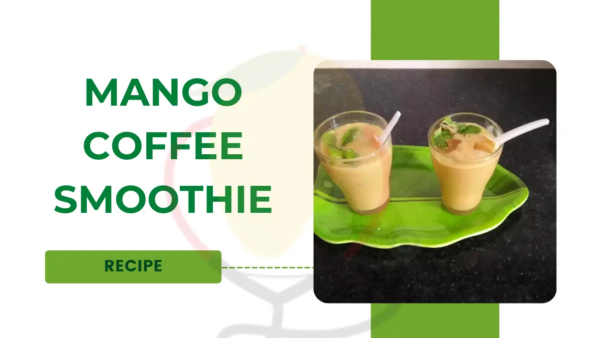Image showing Mango coffee smoothie Recipe