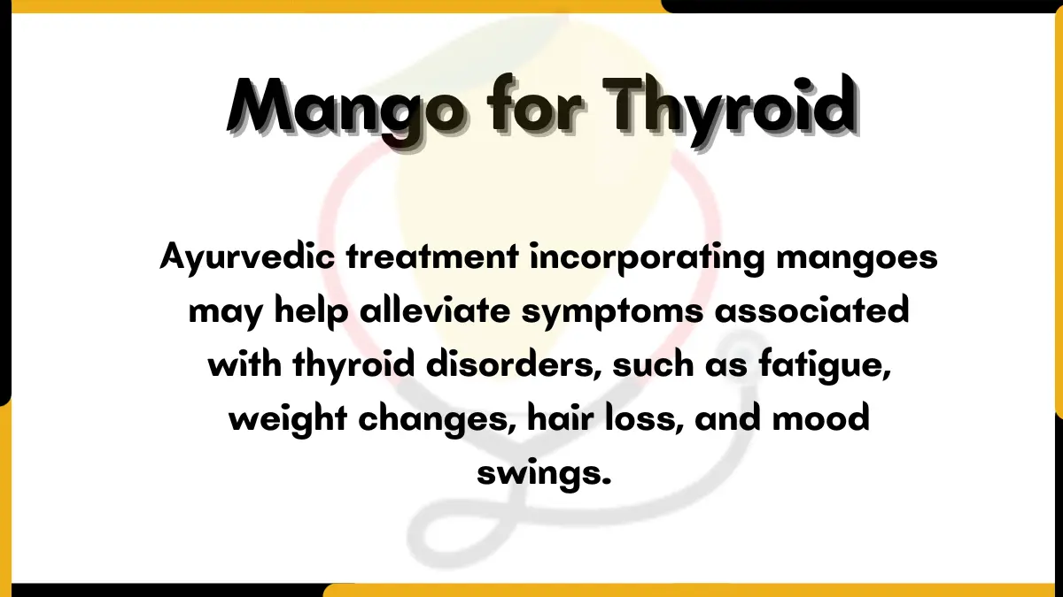 Image showing mango for thyroid