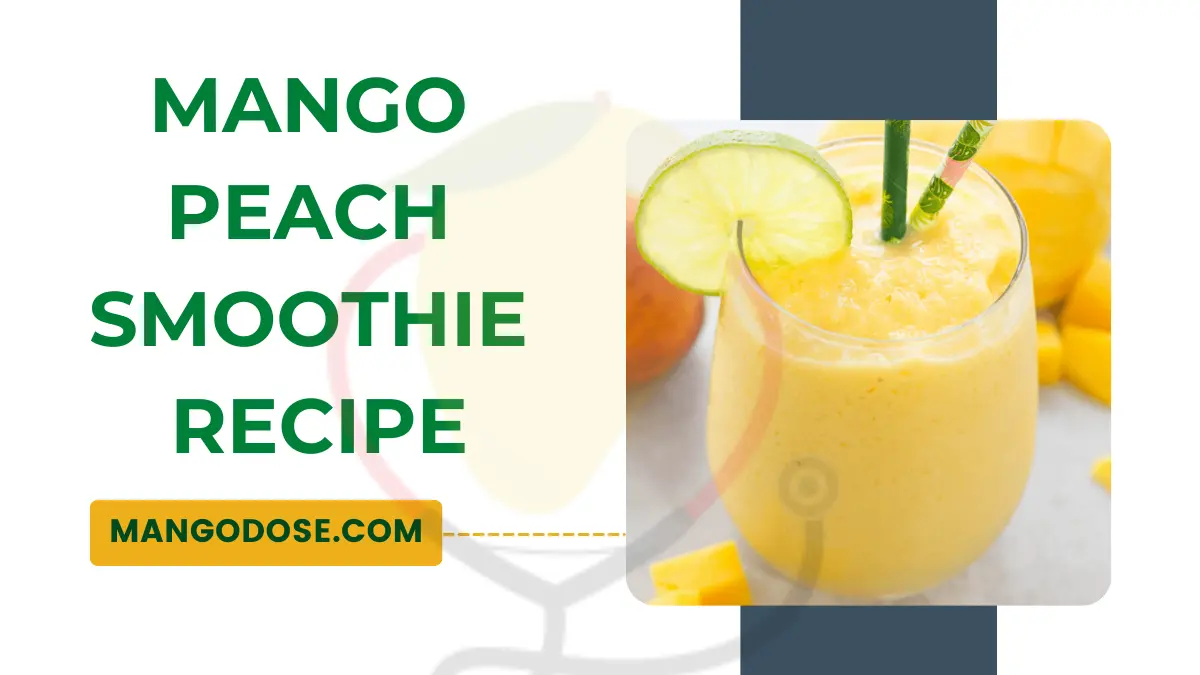 Image showing Mango Peach Smoothie Recipe