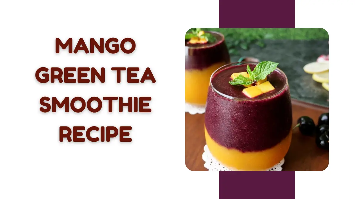 Image showing Mango Green tea Smoothie recipe